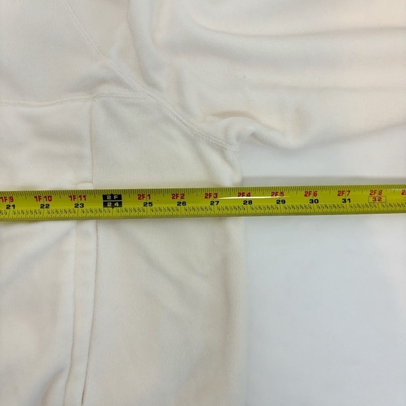 Nike Therma-FIT One Womens Oversized Full-Zip Fleece Hoodie Pale Ivory - Picture 5 of 6